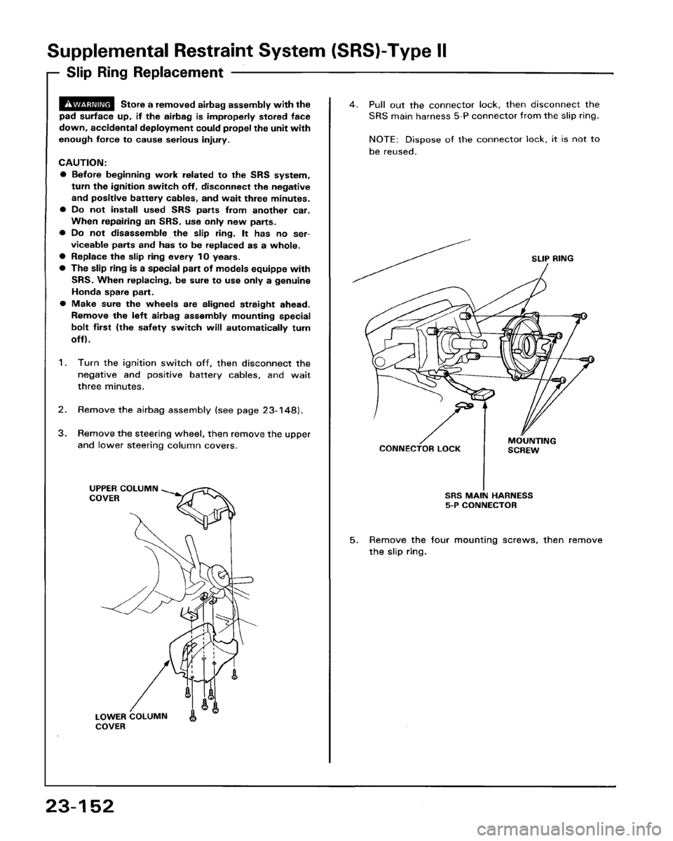 HONDA PRELUDE 1993  Service Repair Manual 