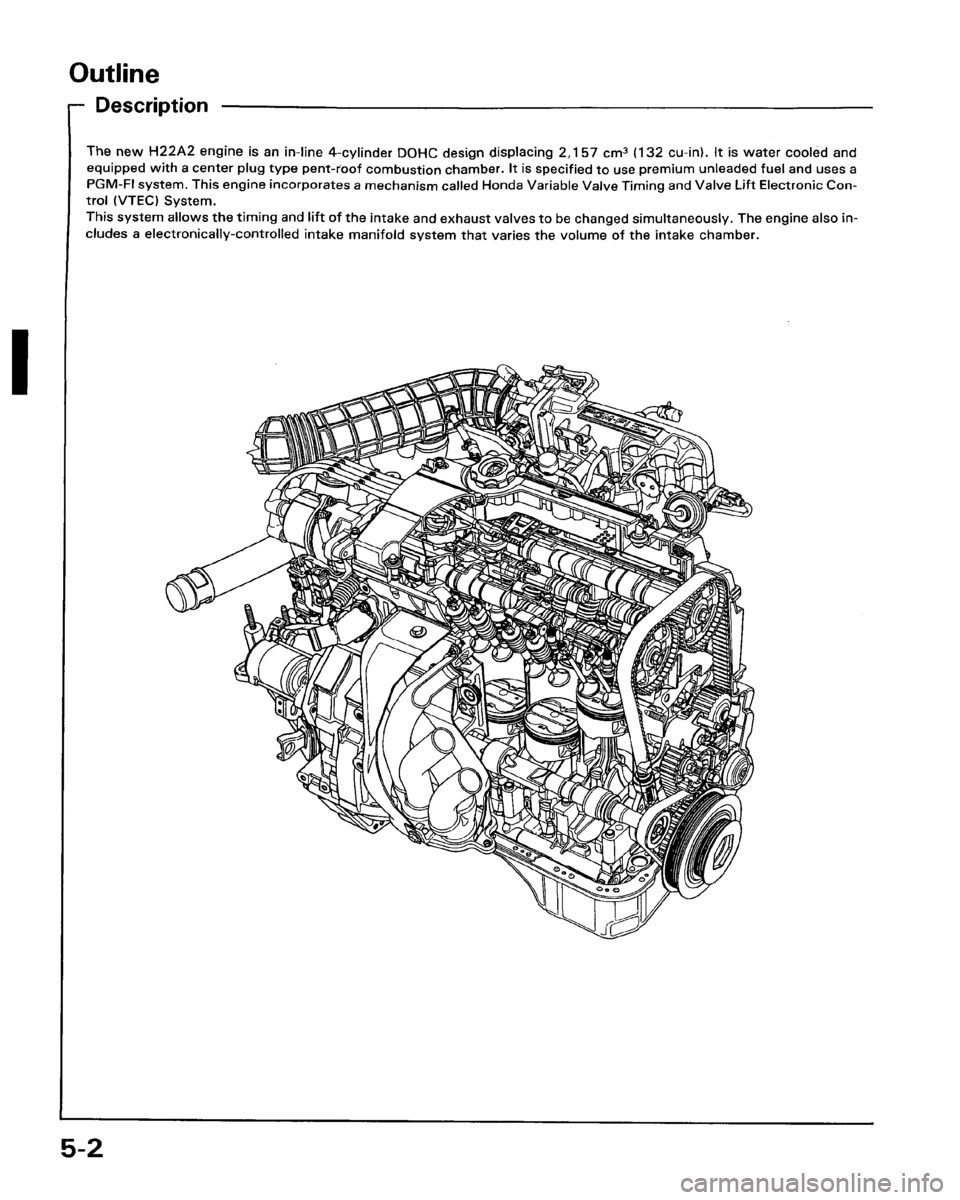HONDA PRELUDE 1993  Service Repair Manual 