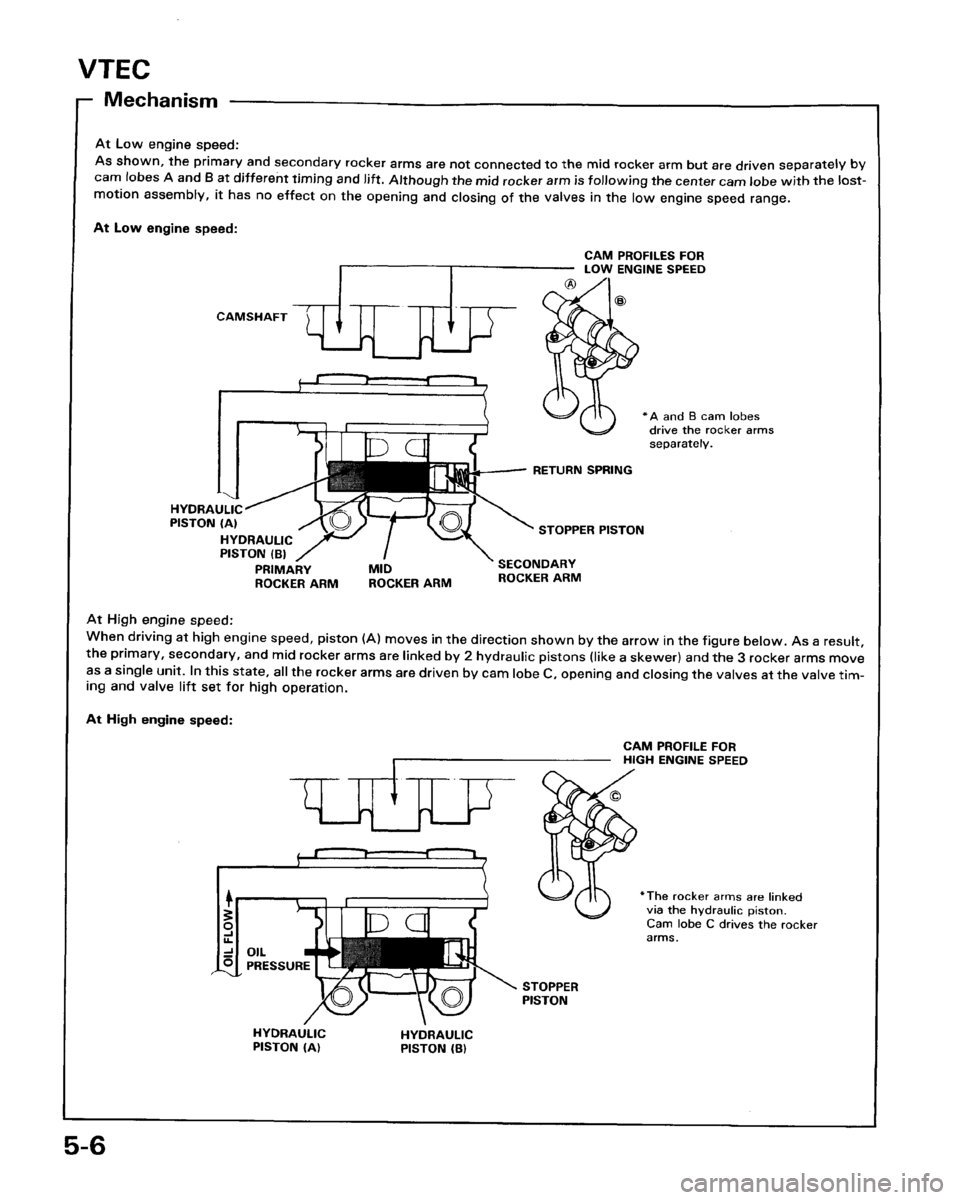 HONDA PRELUDE 1993  Service Repair Manual 