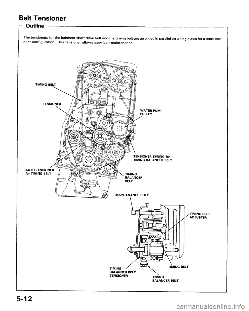 HONDA PRELUDE 1993  Service Repair Manual 