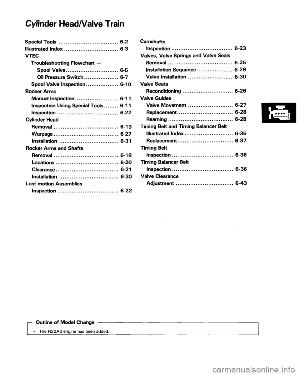 HONDA PRELUDE 1993  Service Repair Manual 