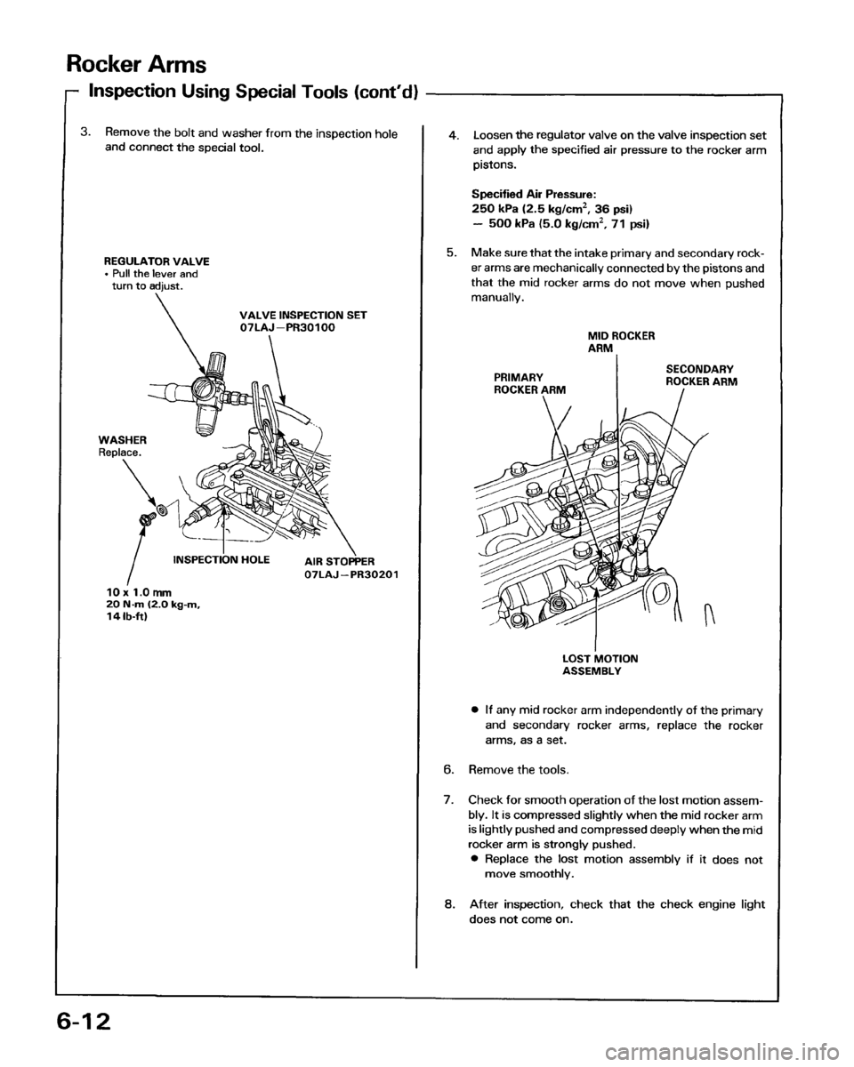 HONDA PRELUDE 1993  Service Repair Manual 