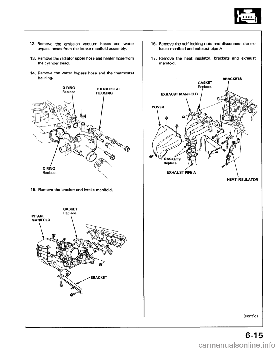 HONDA PRELUDE 1993  Service Repair Manual 