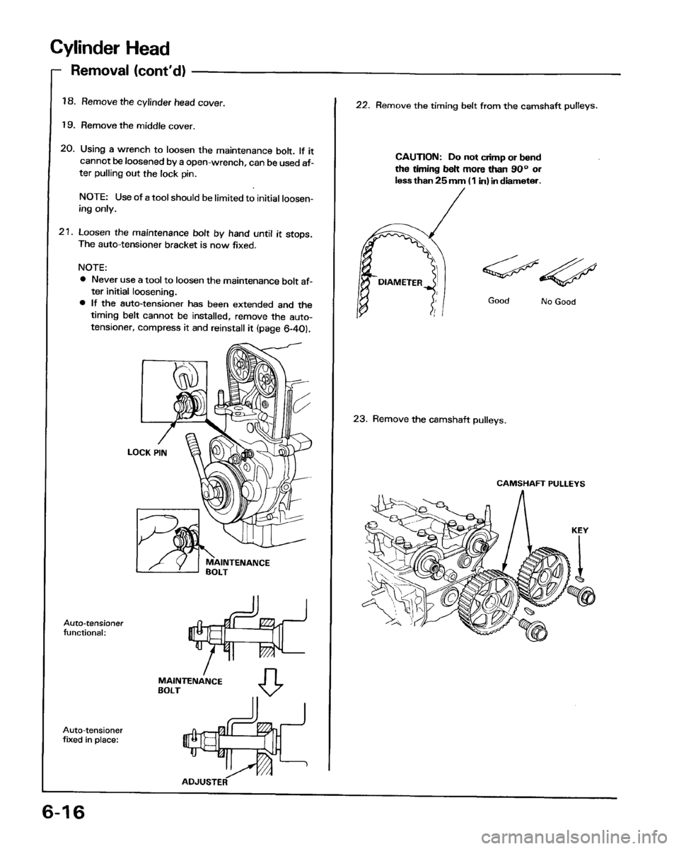 HONDA PRELUDE 1993  Service Repair Manual 