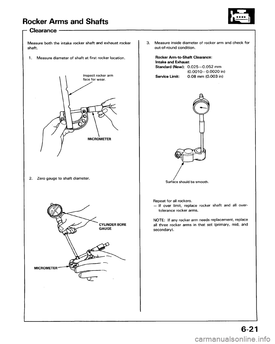 HONDA PRELUDE 1993  Service Repair Manual 