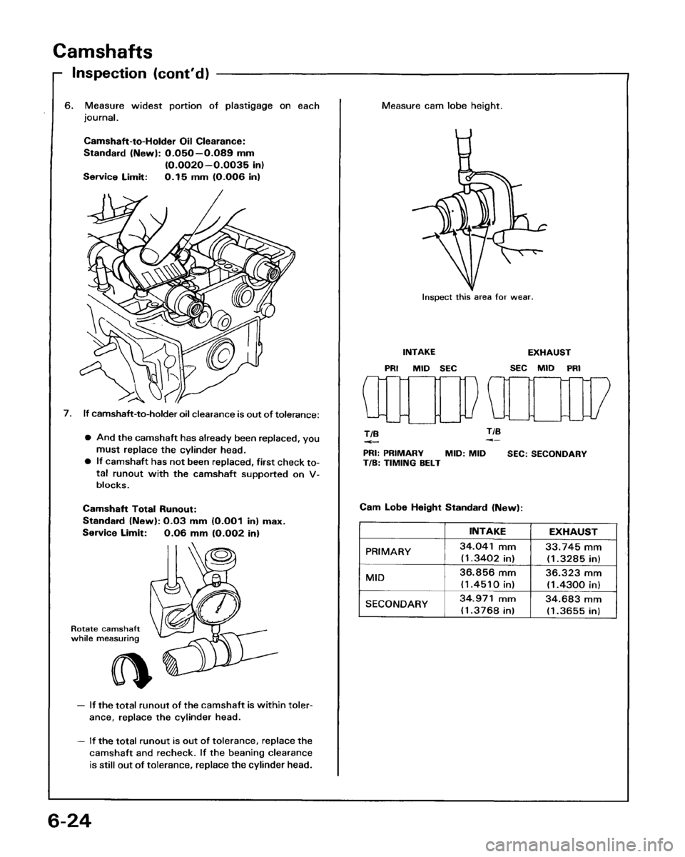 HONDA PRELUDE 1993  Service Repair Manual 