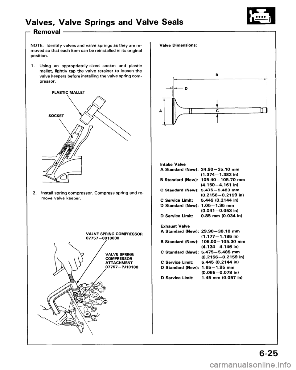 HONDA PRELUDE 1993  Service Repair Manual 