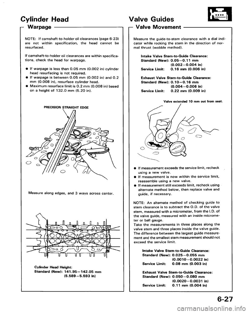 HONDA PRELUDE 1993  Service Repair Manual 