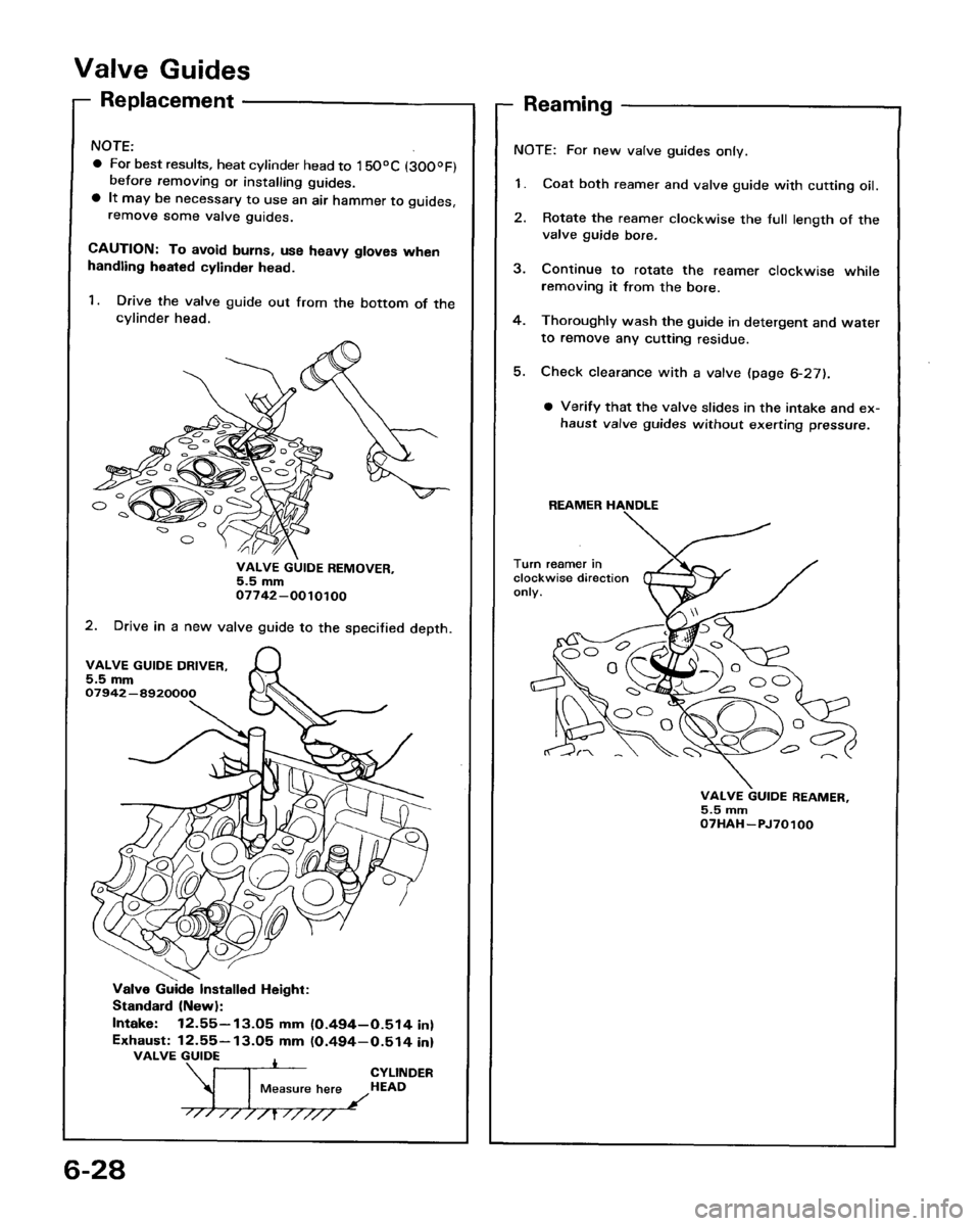 HONDA PRELUDE 1993  Service Repair Manual 