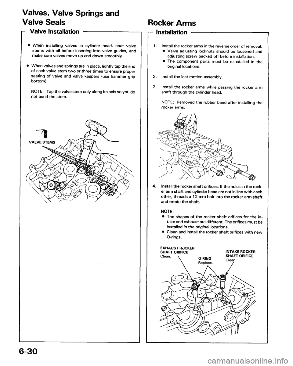 HONDA PRELUDE 1993  Service Repair Manual 
