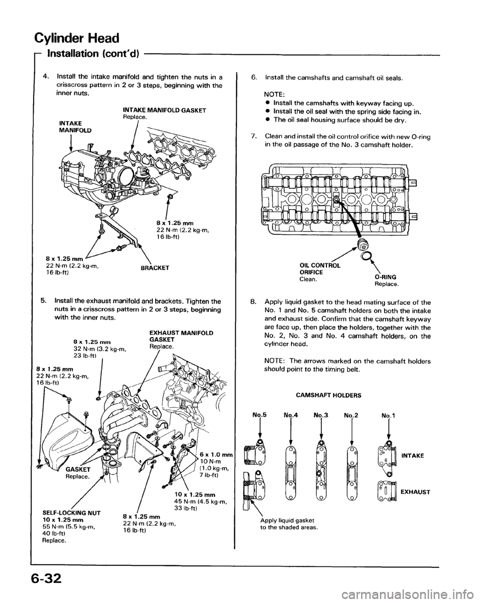 HONDA PRELUDE 1993  Service Repair Manual 
