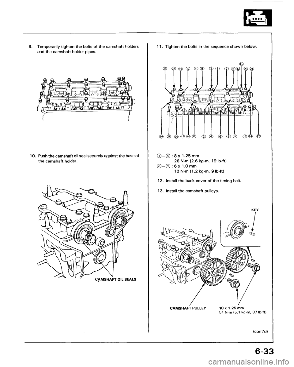 HONDA PRELUDE 1993  Service Repair Manual 