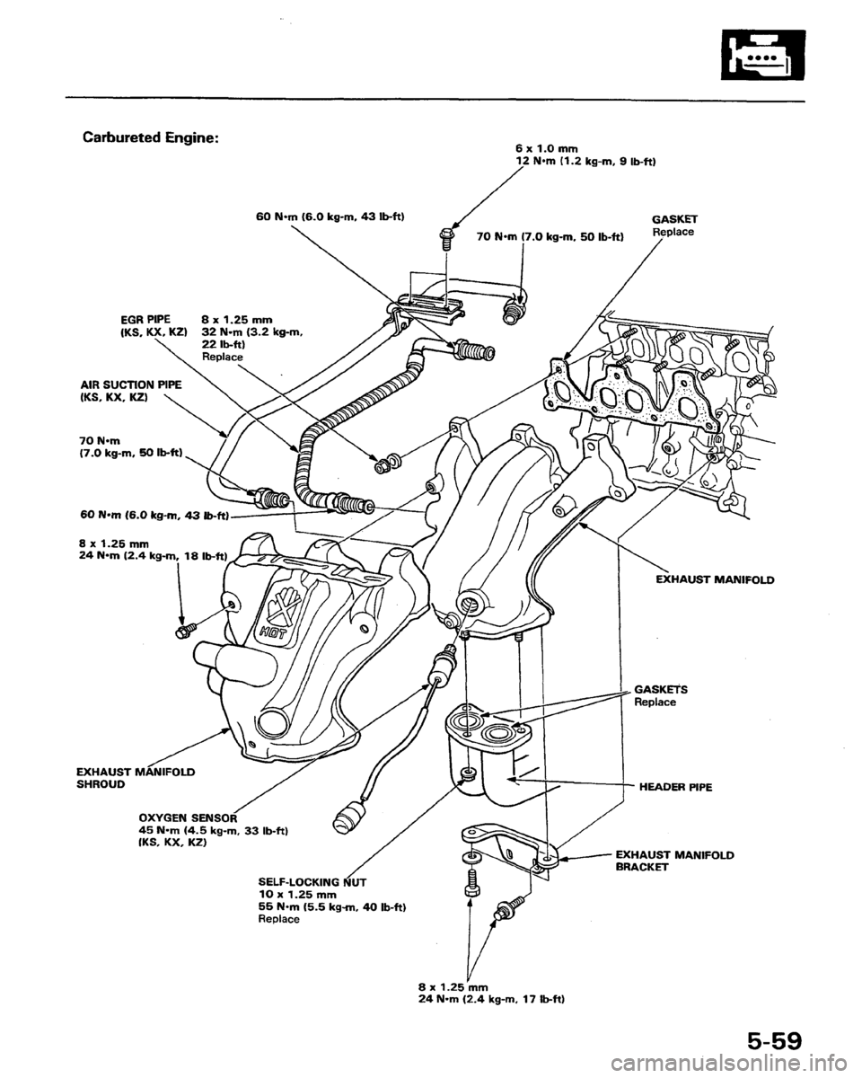 HONDA PRELUDE 1991  Service Repair Manual 
