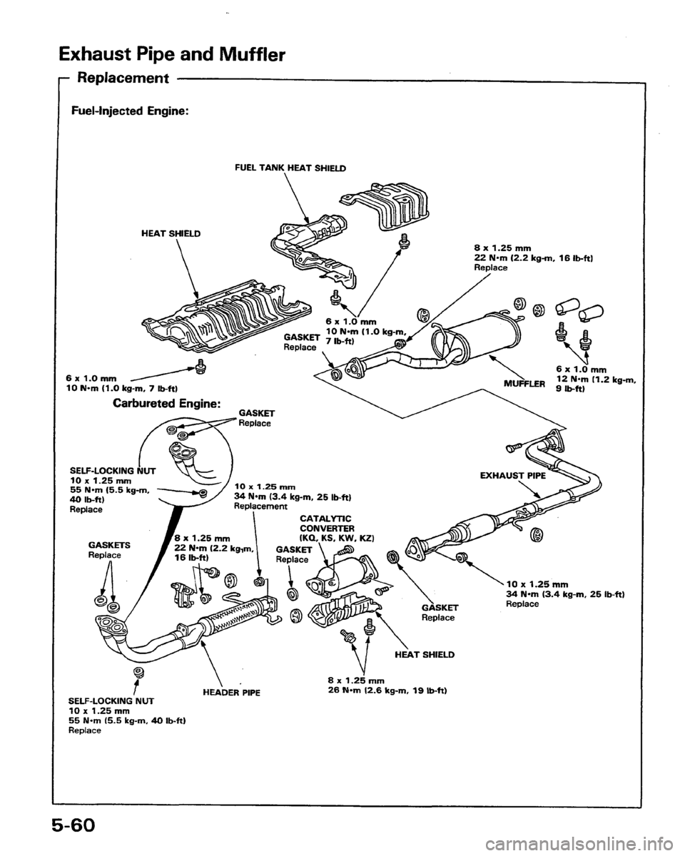 HONDA PRELUDE 1991  Service Repair Manual 