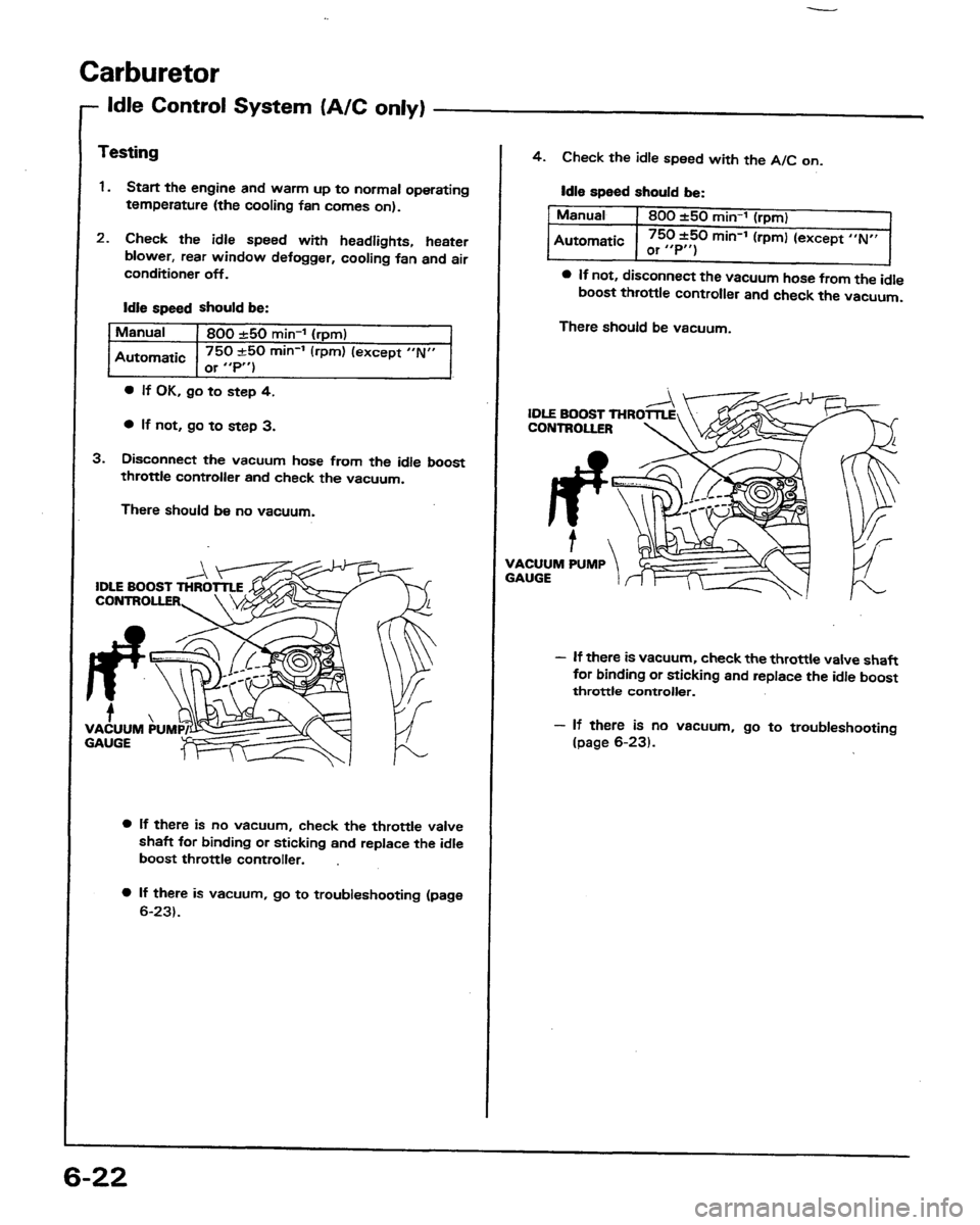 HONDA PRELUDE 1991  Service Repair Manual 