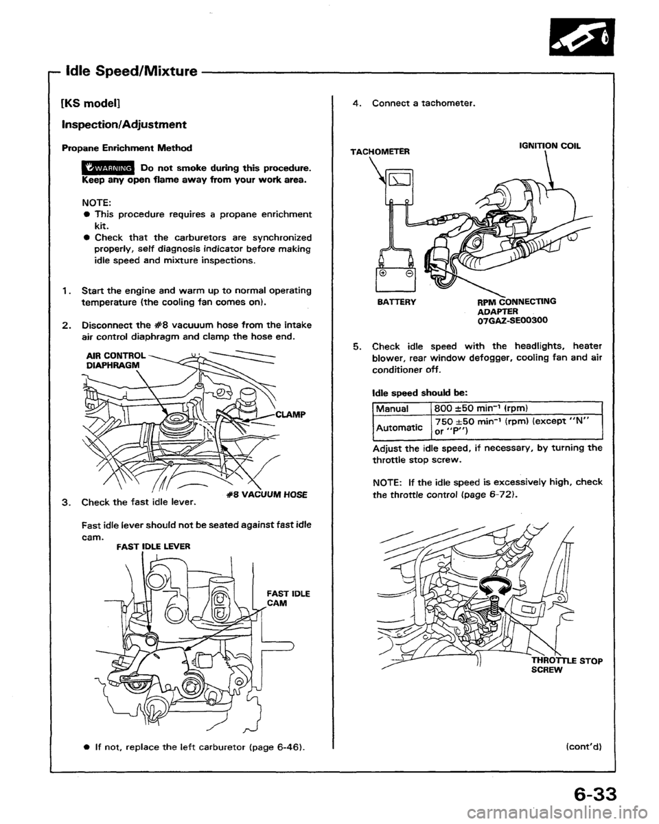 HONDA PRELUDE 1991  Service Repair Manual 