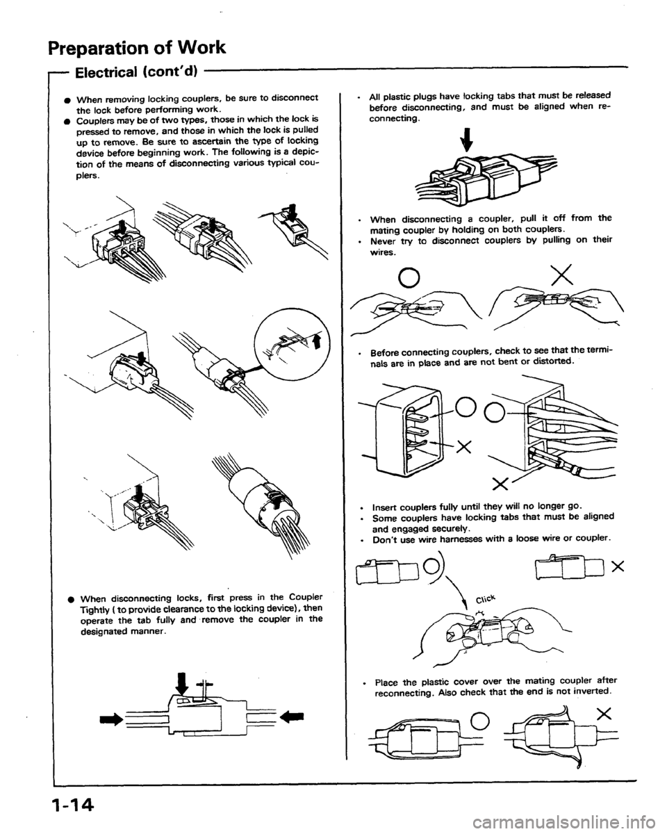 HONDA PRELUDE 1991  Service Repair Manual 