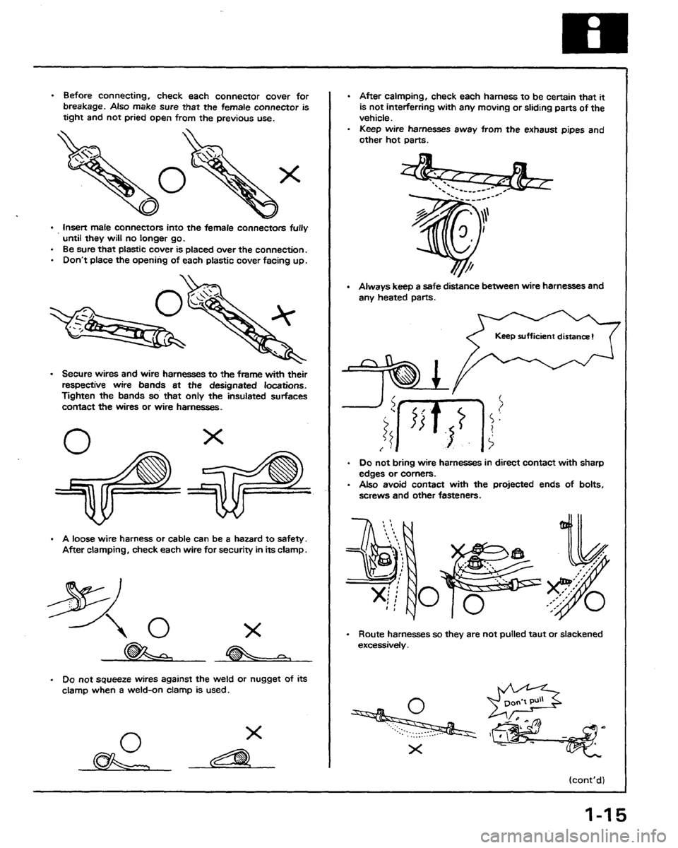 HONDA PRELUDE 1991  Service Repair Manual 