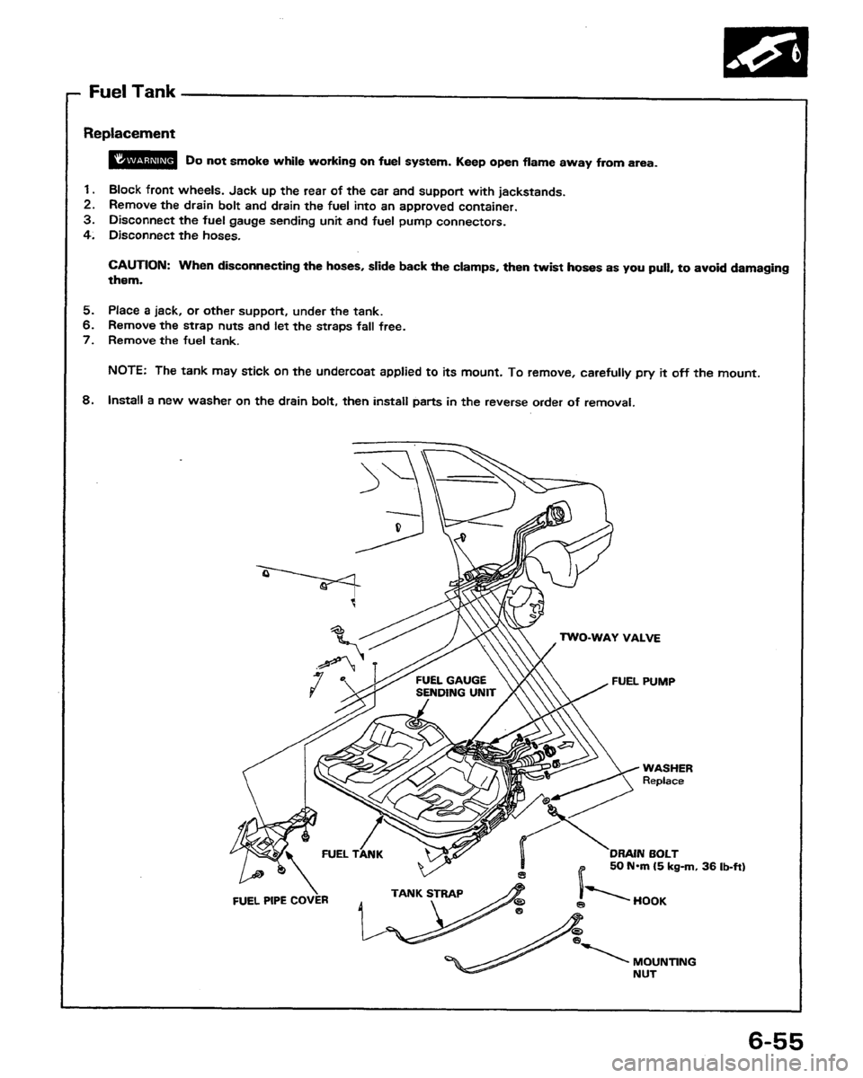 HONDA PRELUDE 1991  Service Repair Manual 