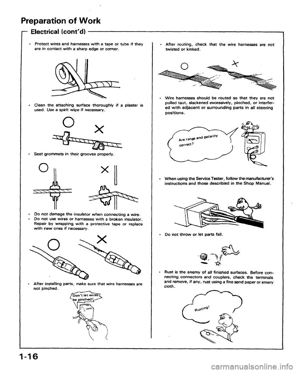 HONDA PRELUDE 1991  Service Repair Manual 