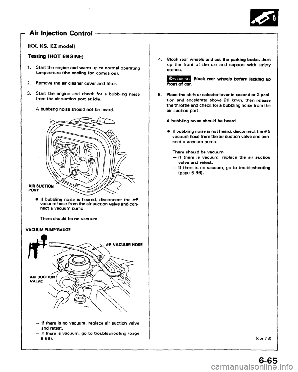 HONDA PRELUDE 1991  Service Repair Manual 