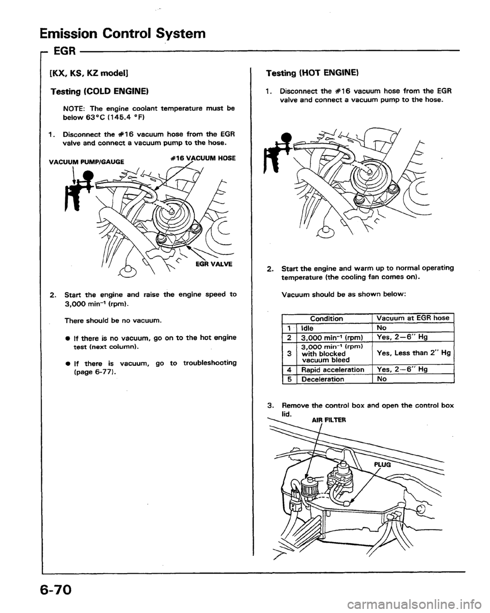 HONDA PRELUDE 1991  Service Repair Manual 