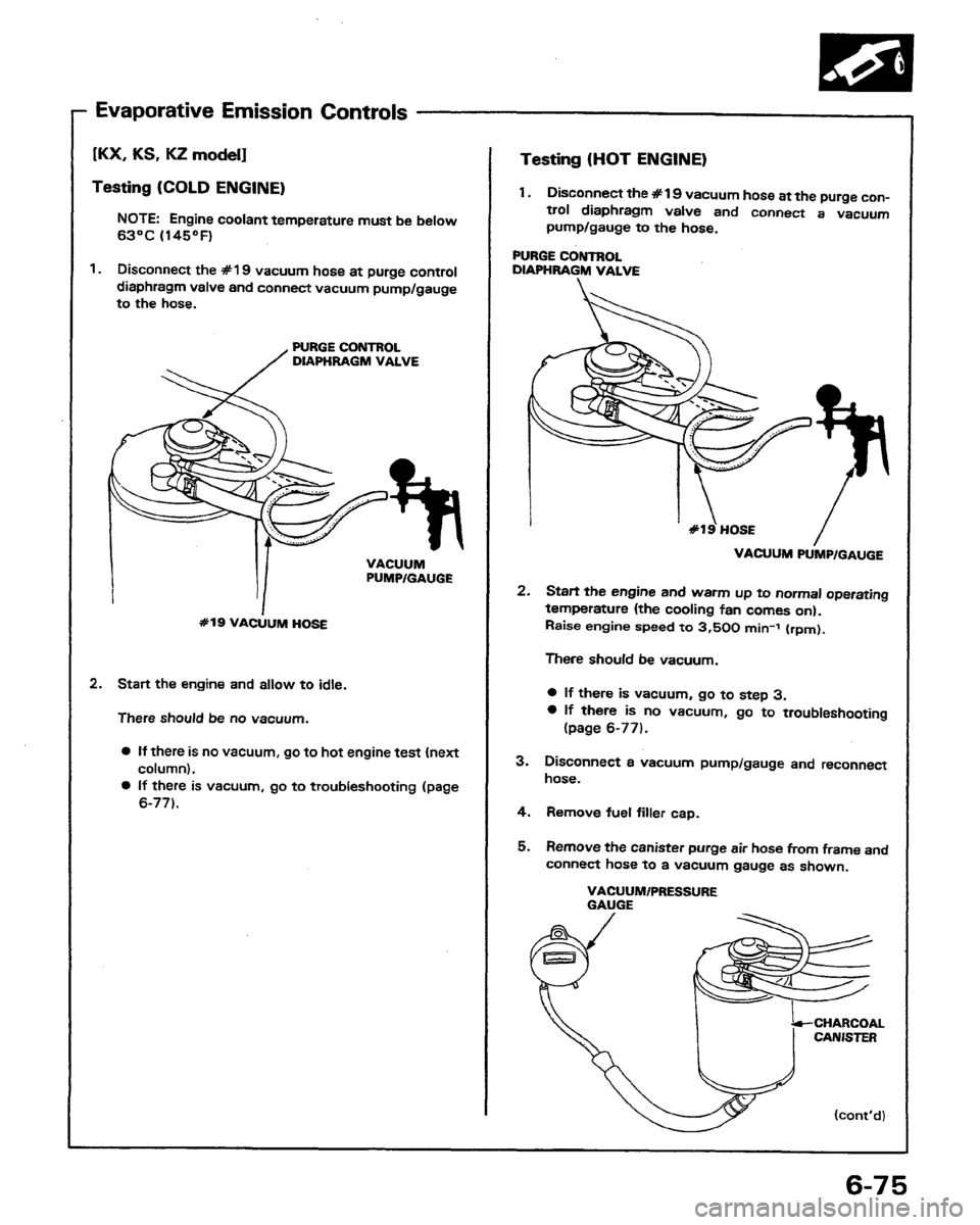 HONDA PRELUDE 1991  Service Repair Manual 