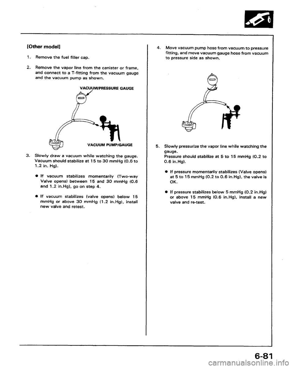 HONDA PRELUDE 1991  Service Repair Manual 