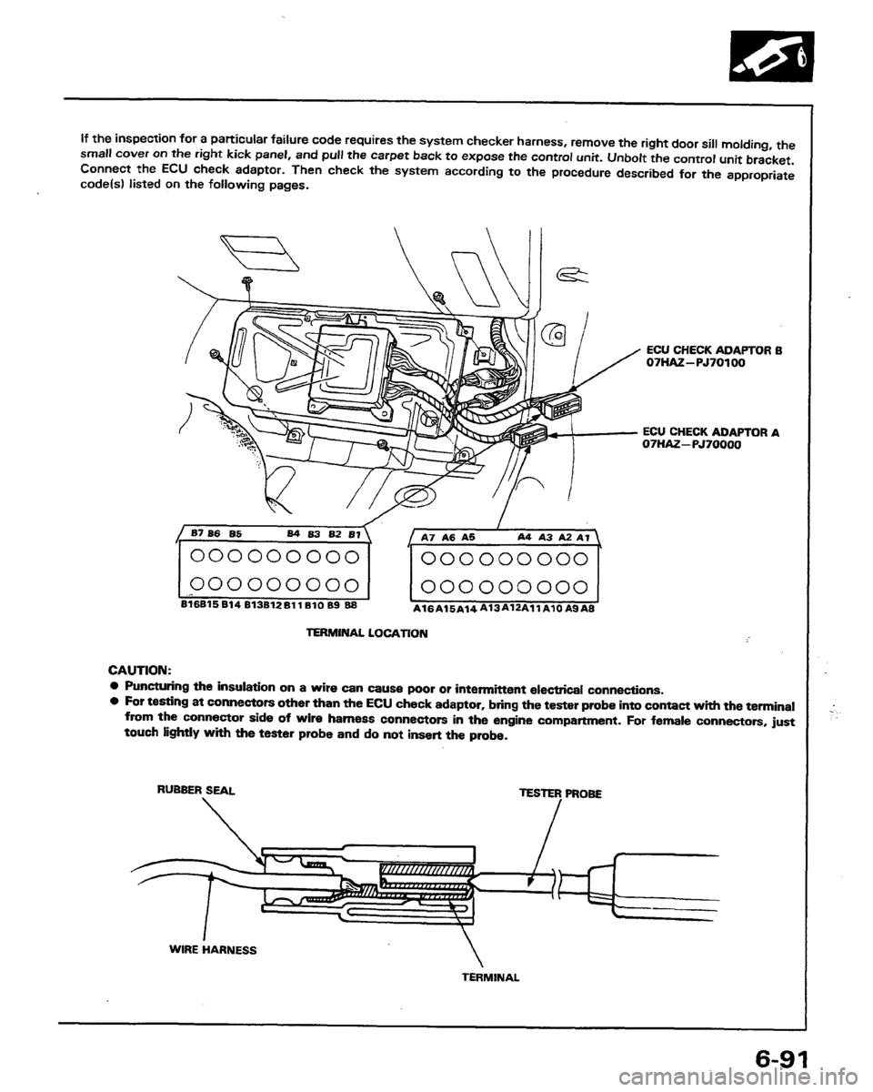 HONDA PRELUDE 1991  Service Repair Manual 