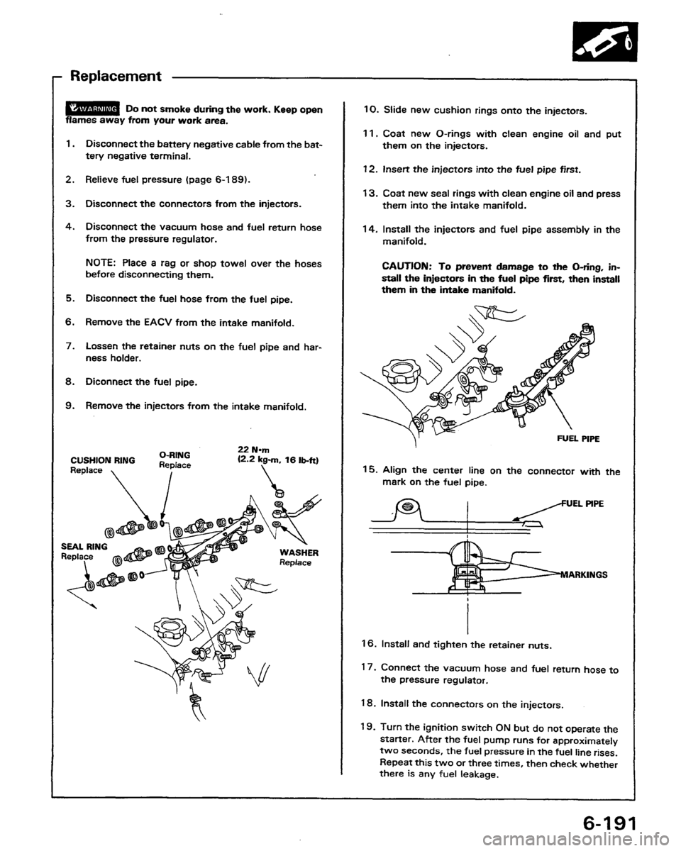 HONDA PRELUDE 1991  Service Repair Manual 