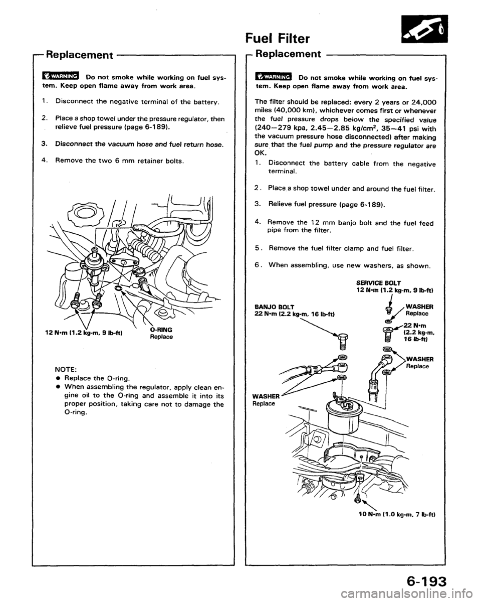 HONDA PRELUDE 1991  Service Repair Manual 