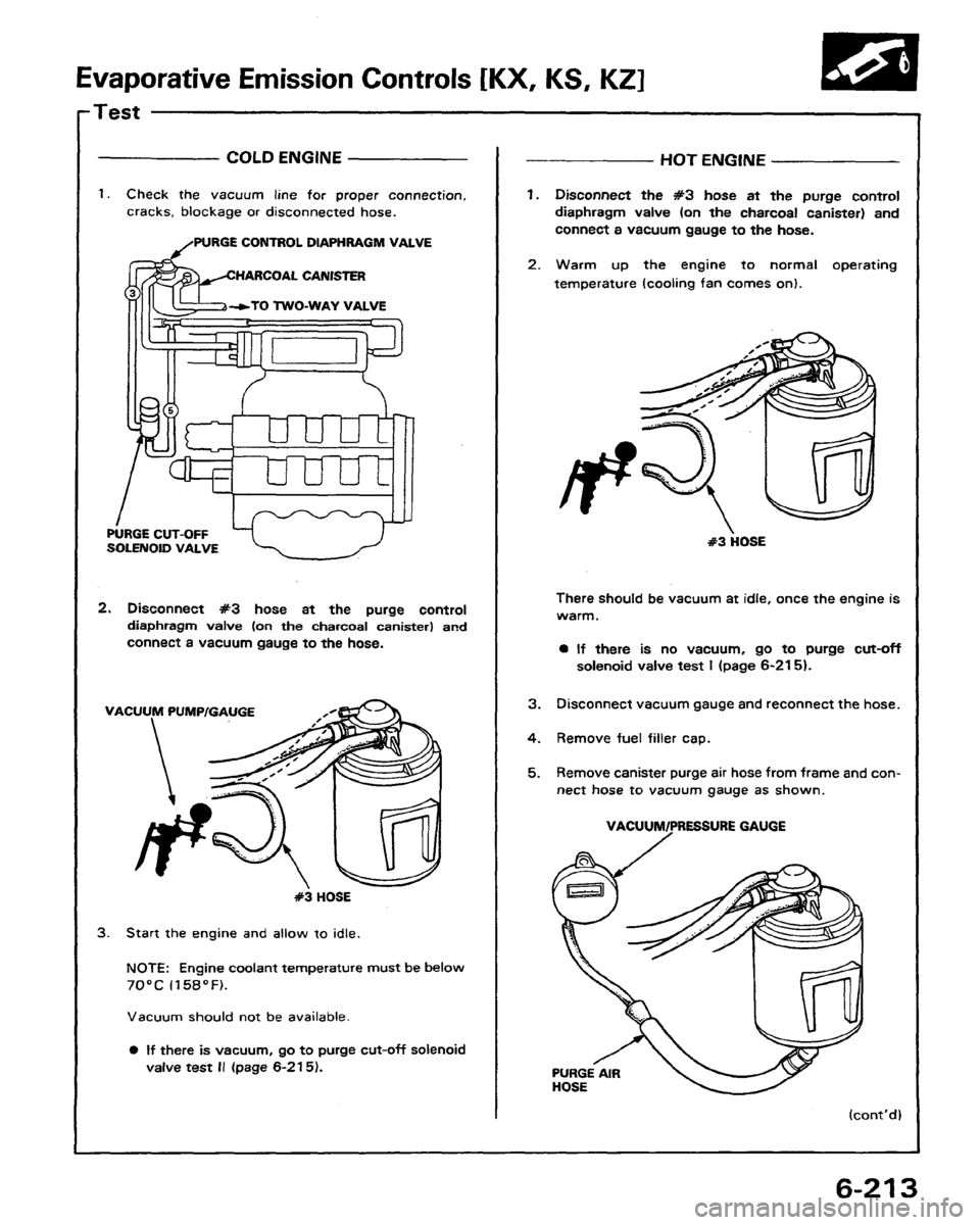 HONDA PRELUDE 1991  Service Repair Manual 