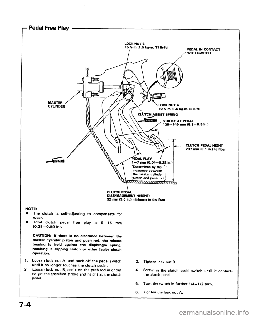 HONDA PRELUDE 1991  Service Repair Manual 