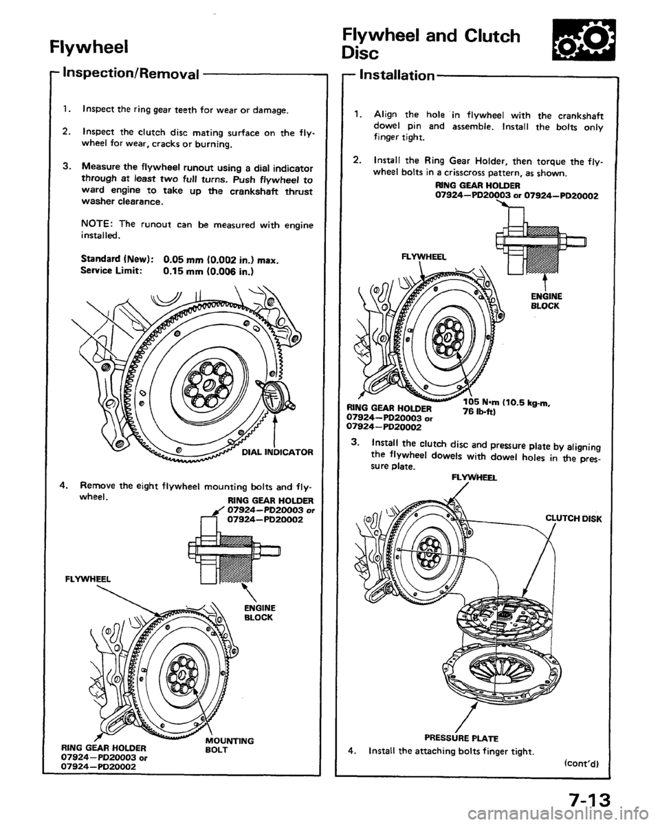 HONDA PRELUDE 1991  Service Repair Manual 