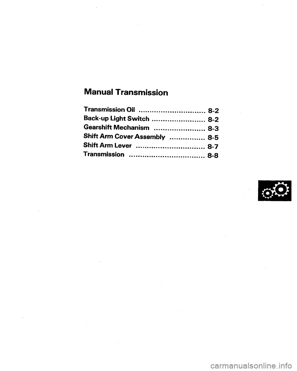 HONDA PRELUDE 1991  Service Repair Manual 
