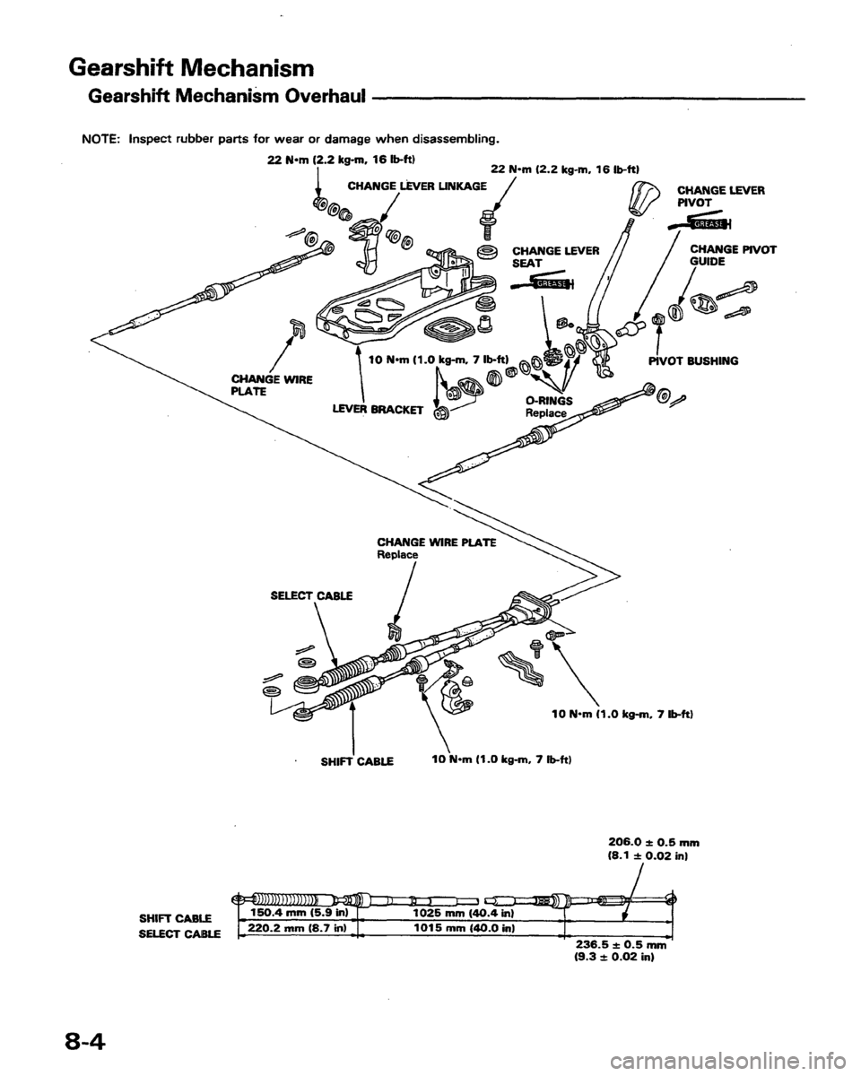 HONDA PRELUDE 1991  Service Repair Manual 