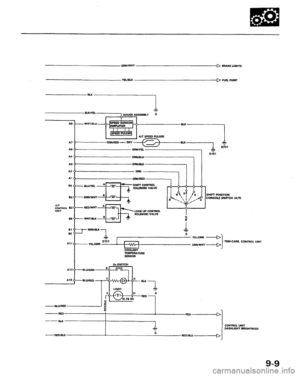 HONDA PRELUDE 1991  Service Repair Manual 