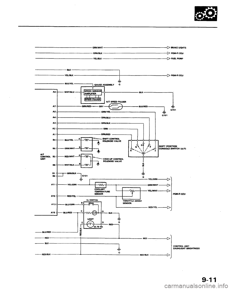 HONDA PRELUDE 1991  Service Repair Manual 