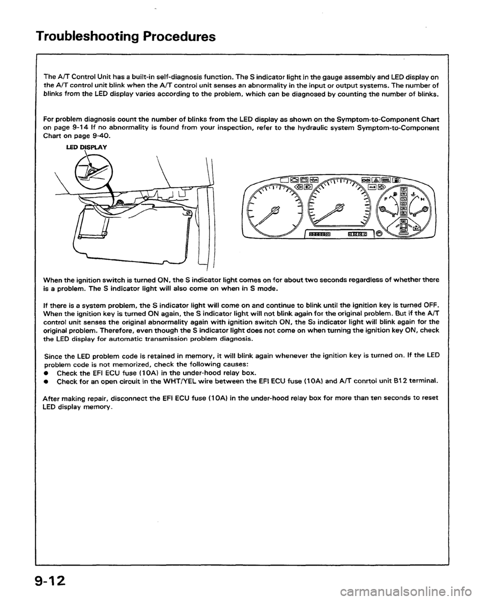 HONDA PRELUDE 1991  Service Repair Manual 