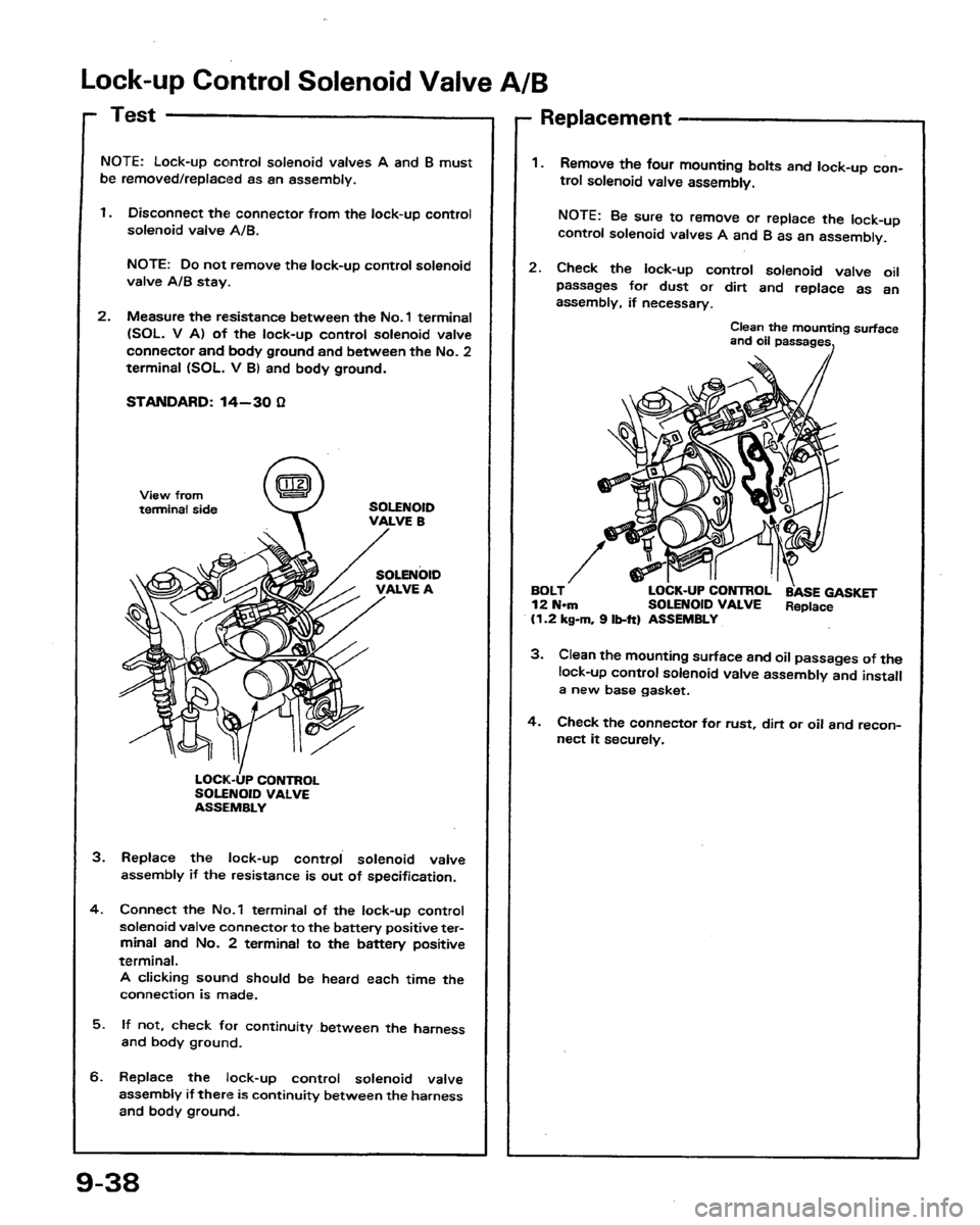 HONDA PRELUDE 1991  Service Repair Manual 
