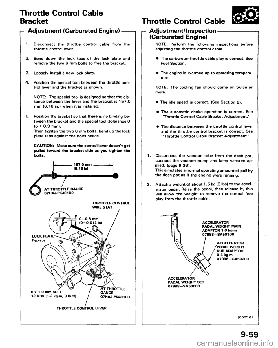 HONDA PRELUDE 1991  Service Repair Manual 