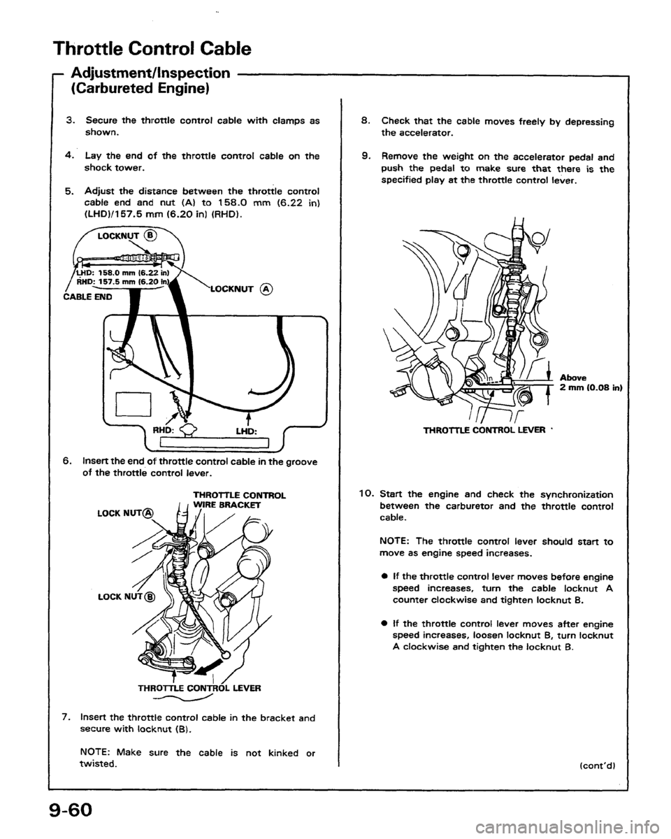 HONDA PRELUDE 1991  Service Repair Manual 
