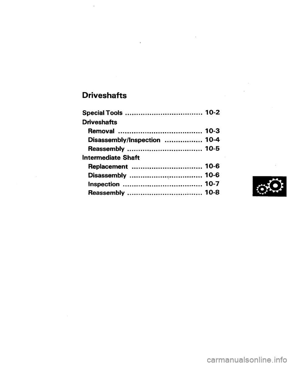 HONDA PRELUDE 1991  Service Repair Manual 