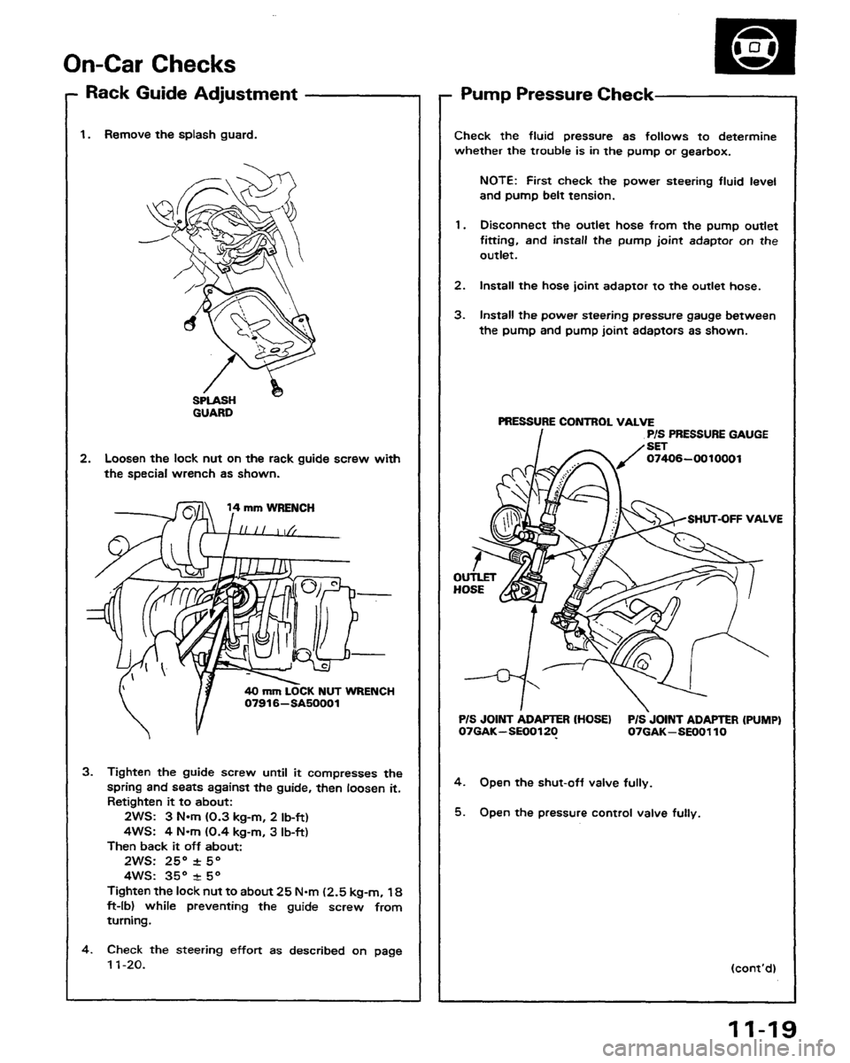 HONDA PRELUDE 1991  Service Repair Manual 