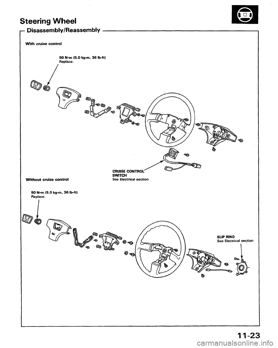 HONDA PRELUDE 1991  Service Repair Manual 