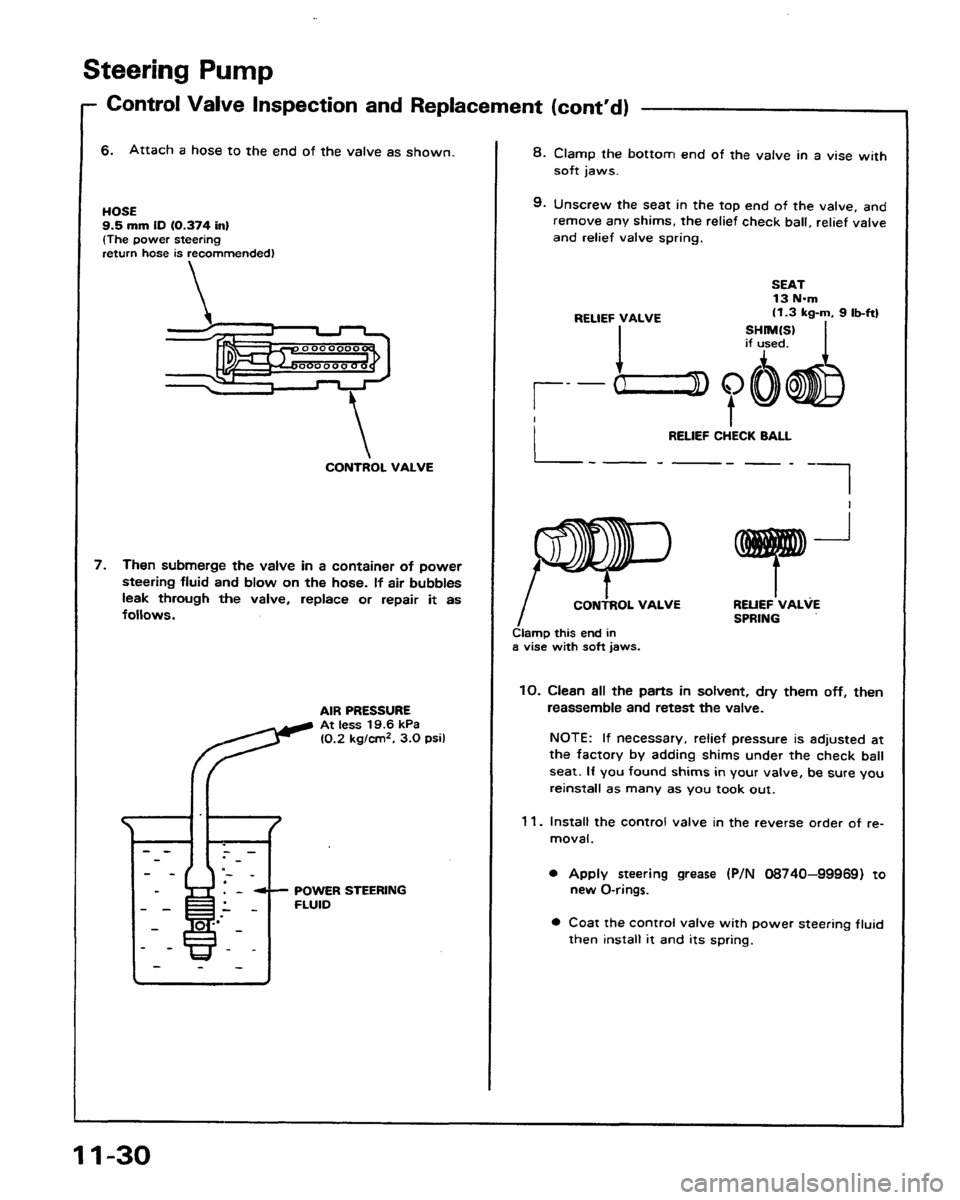 HONDA PRELUDE 1991  Service Repair Manual 