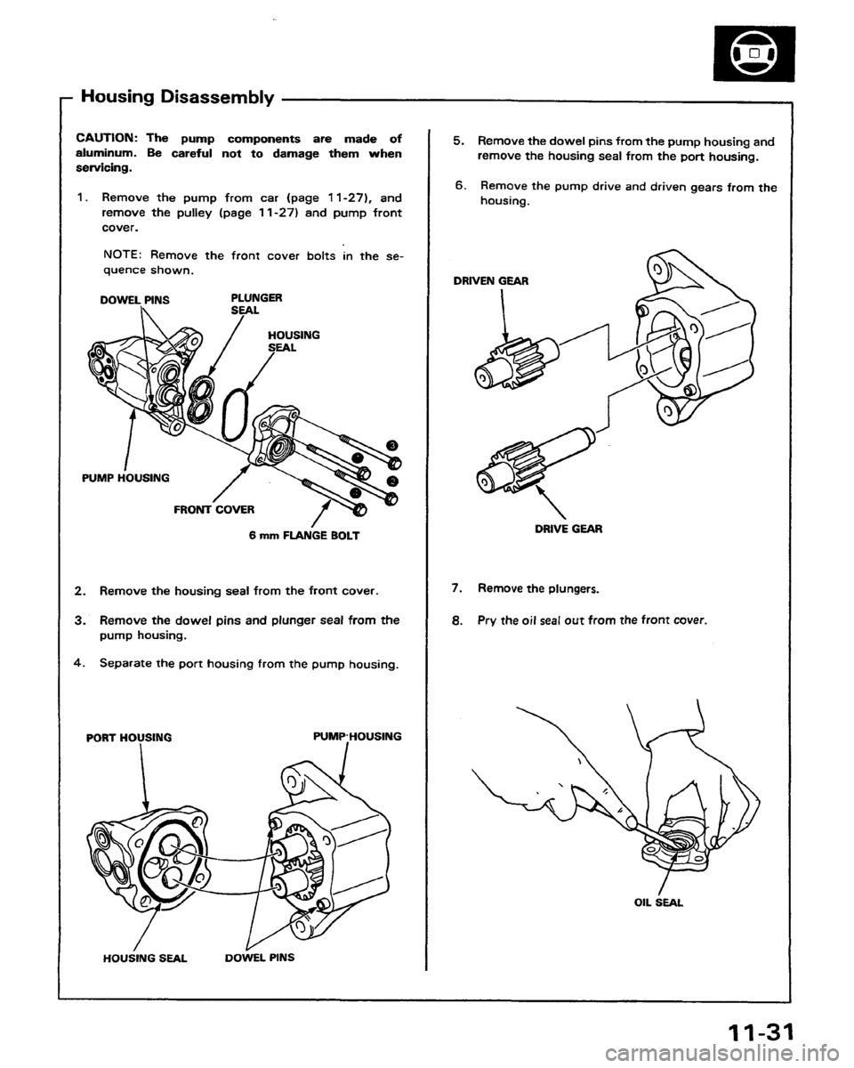 HONDA PRELUDE 1991  Service Repair Manual 
