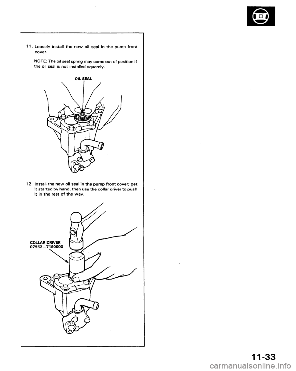 HONDA PRELUDE 1991  Service Repair Manual 