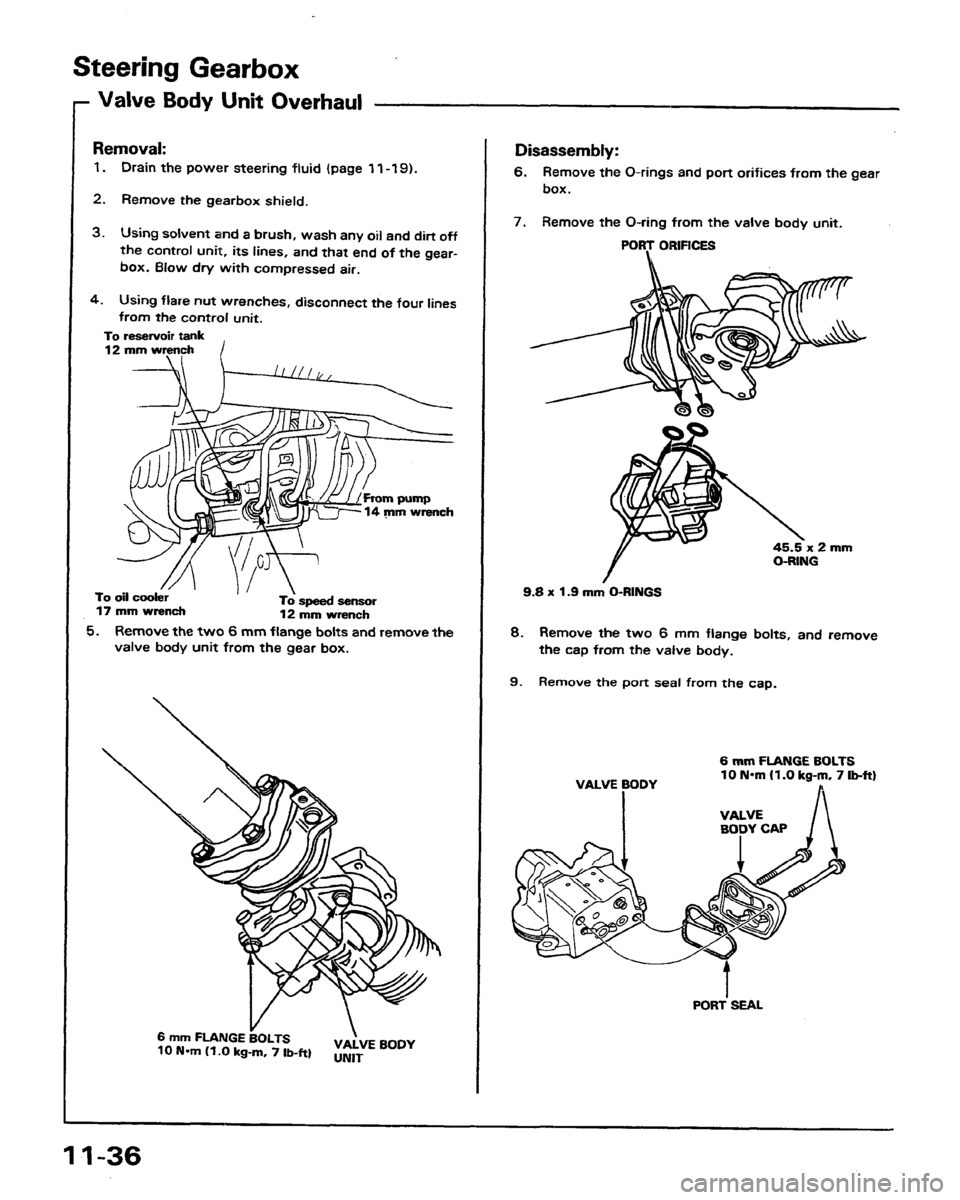 HONDA PRELUDE 1991  Service Repair Manual 