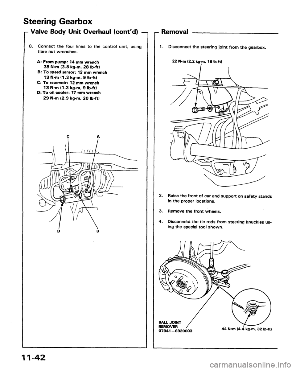 HONDA PRELUDE 1991  Service Repair Manual 